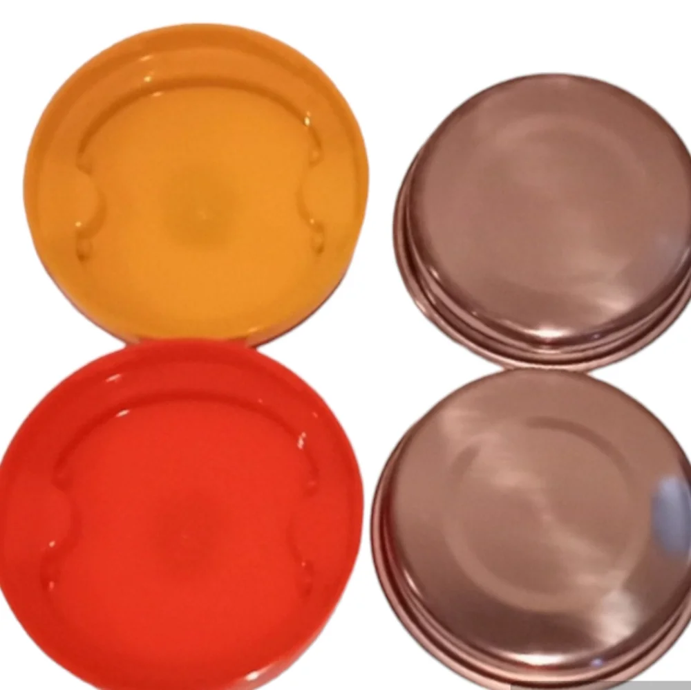 COPY - Double Layer Lunch Box, 2 Different color Yellow and Orange